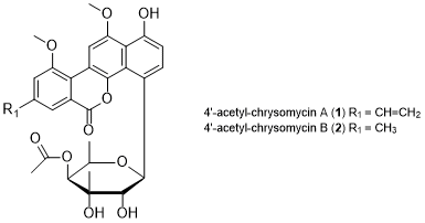 4’-Acetyl-chrysomycin A, B_1